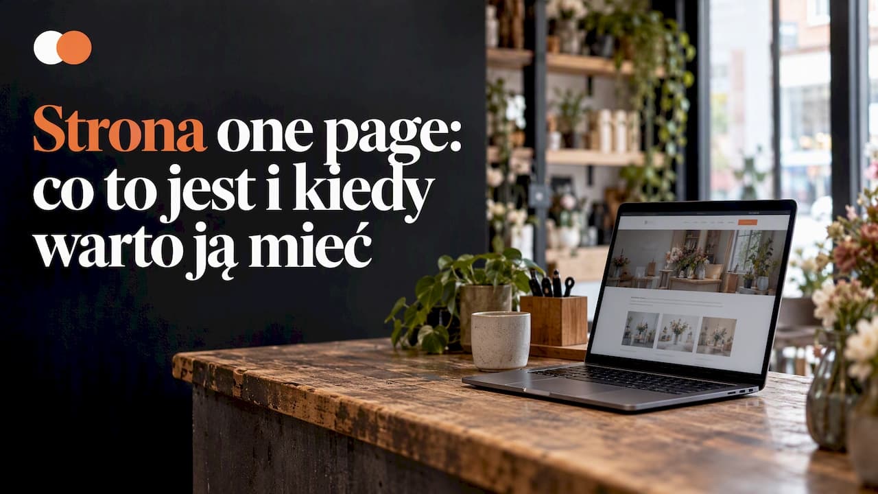 Strona one page: co to jest i kiedy warto ją mieć